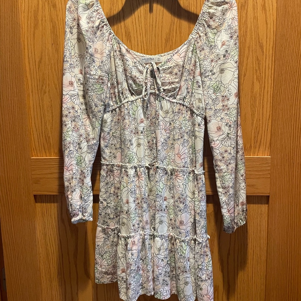 Arizona Love Floral Long Sleeve Dress - Multicolor